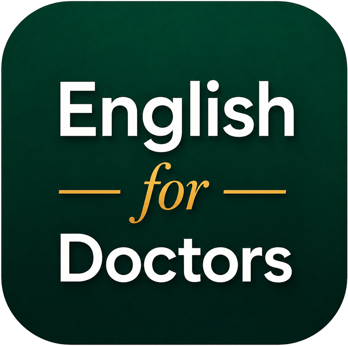 English for Doctors